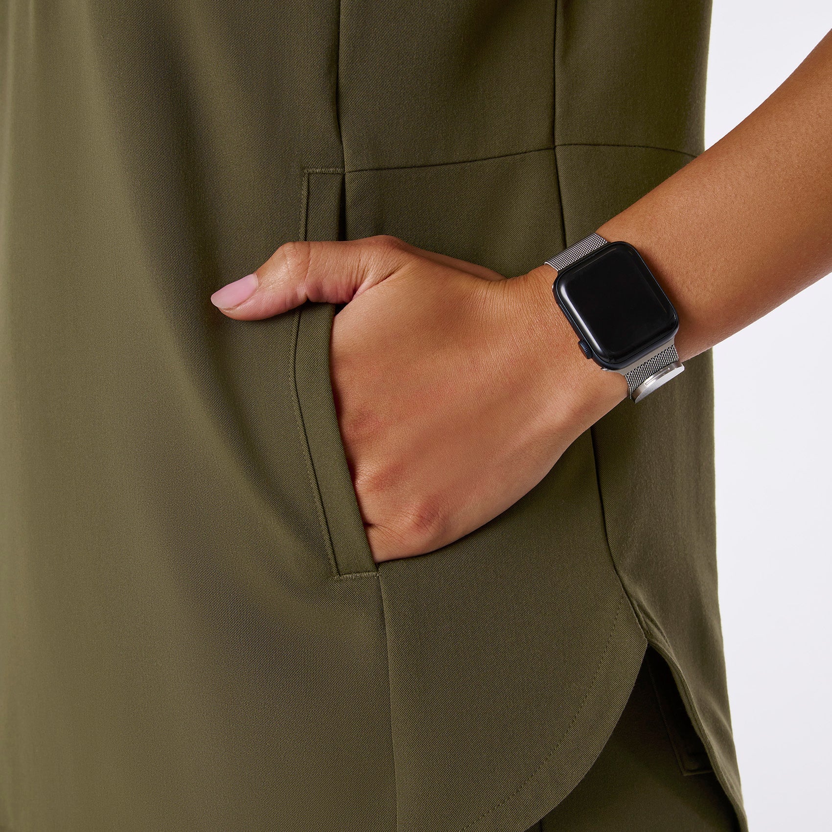 Montex Relaxed Scrub Top - Spruce