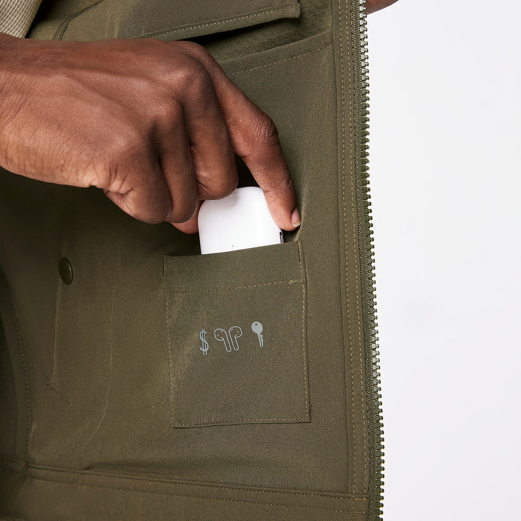 High-Pile Fleece Vest - Spruce