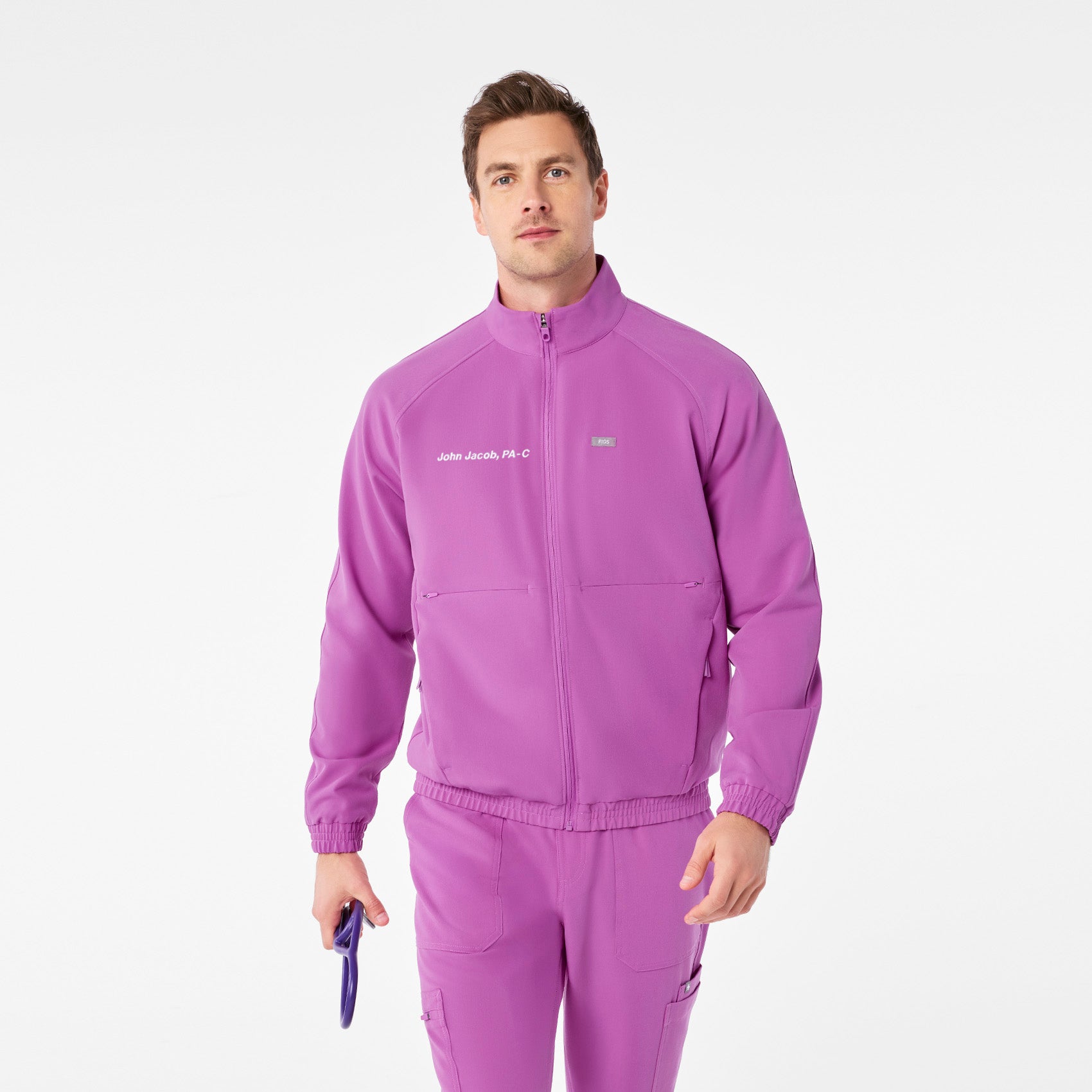 Cobaki Scrub Jacket - Ultraberry