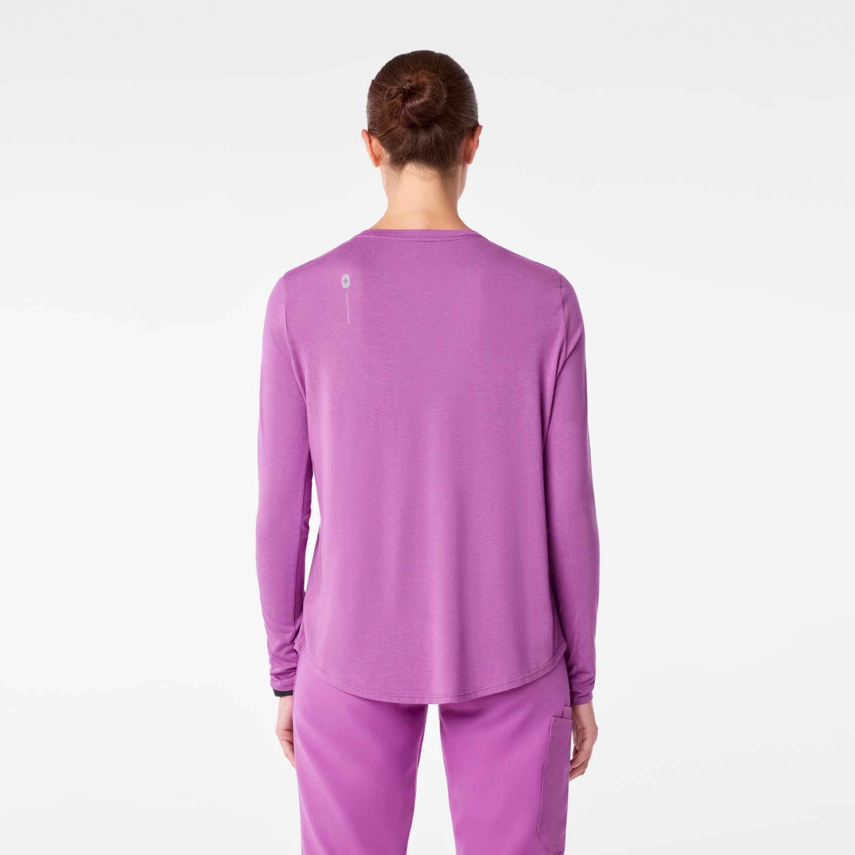 Baby It's Cold Inside Long-Sleeve Underscrub - Ultraberry