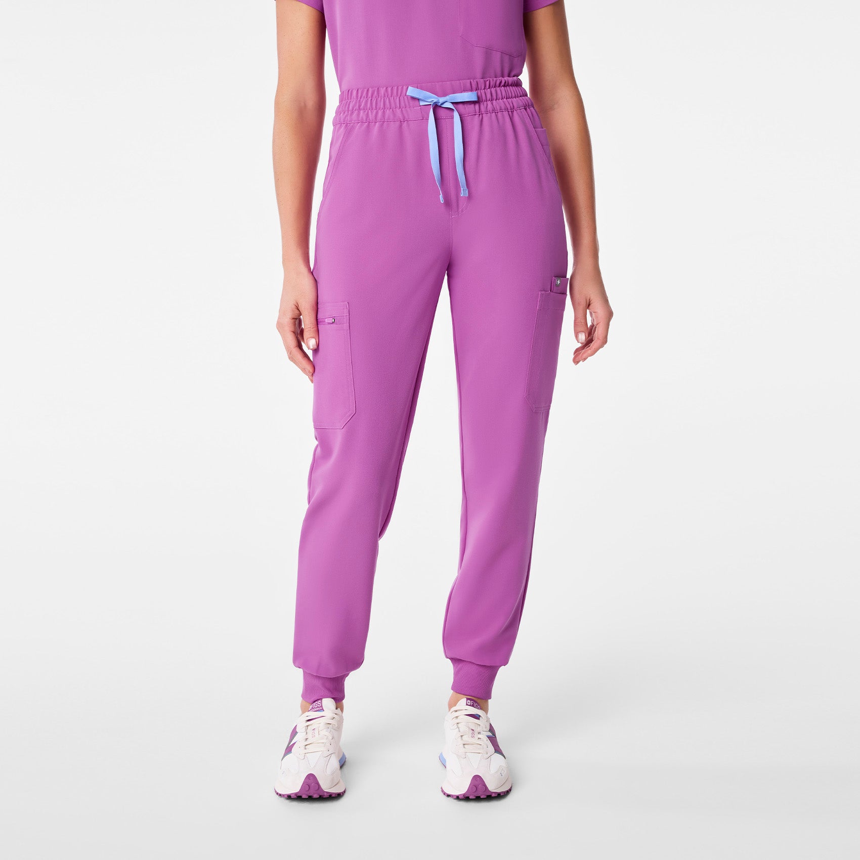 Uman High-Rise Jogger Scrub Pant - Ultraberry