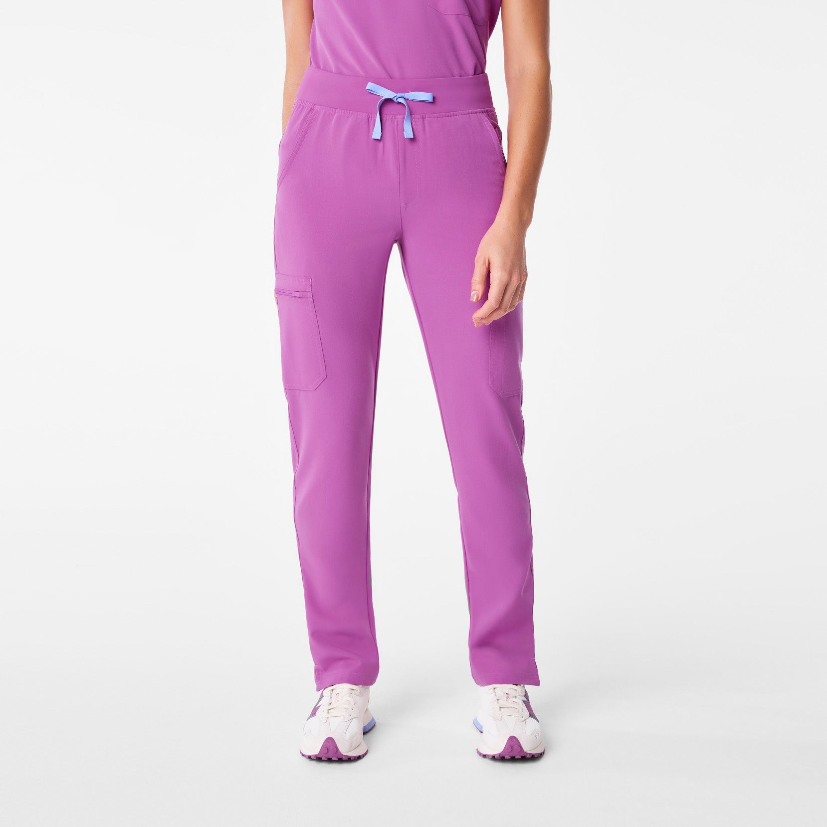 Yola High-Rise Slim Scrub Pant™ - Ultraberry