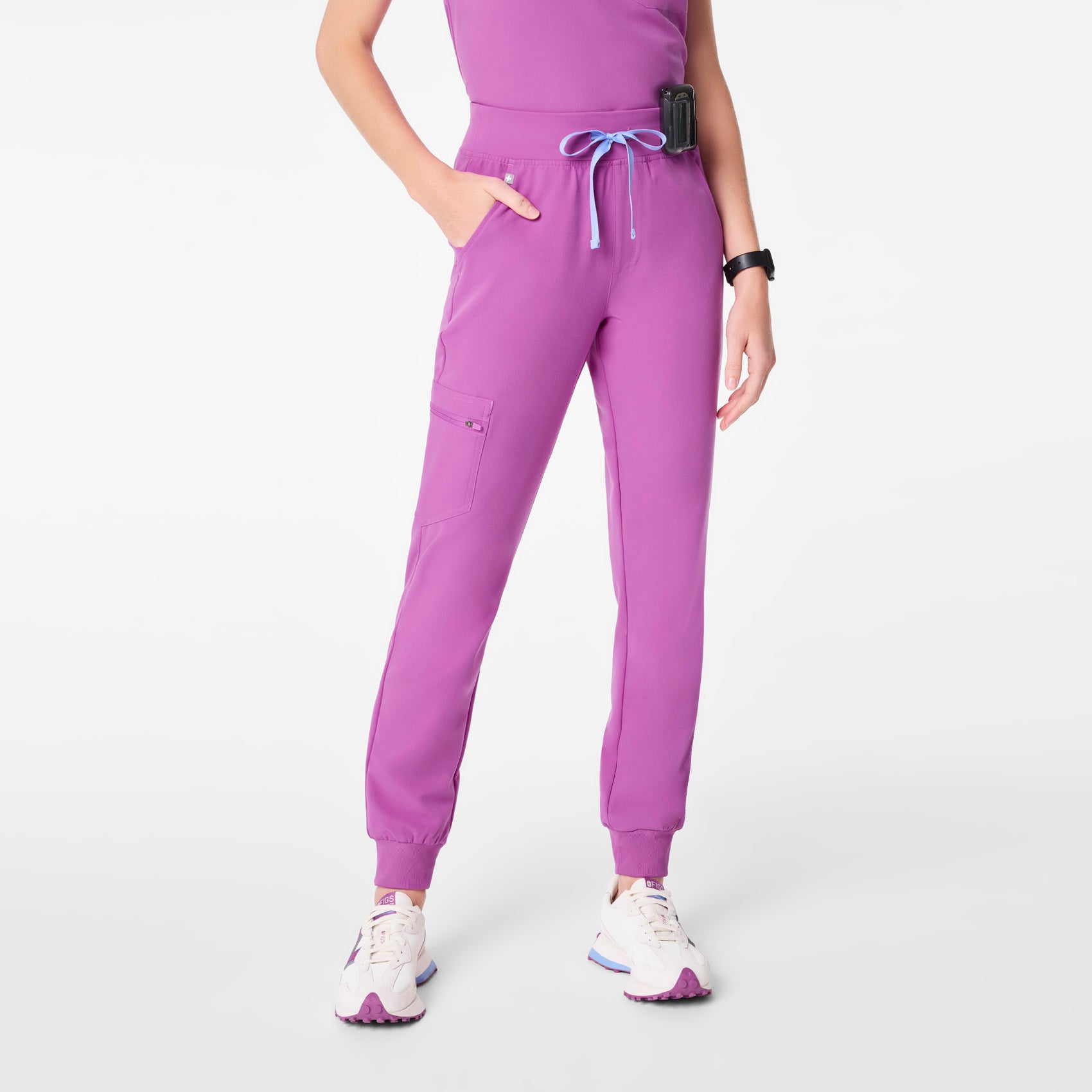 Zamora High-Rise Jogger Scrub Pant™ - Ultraberry