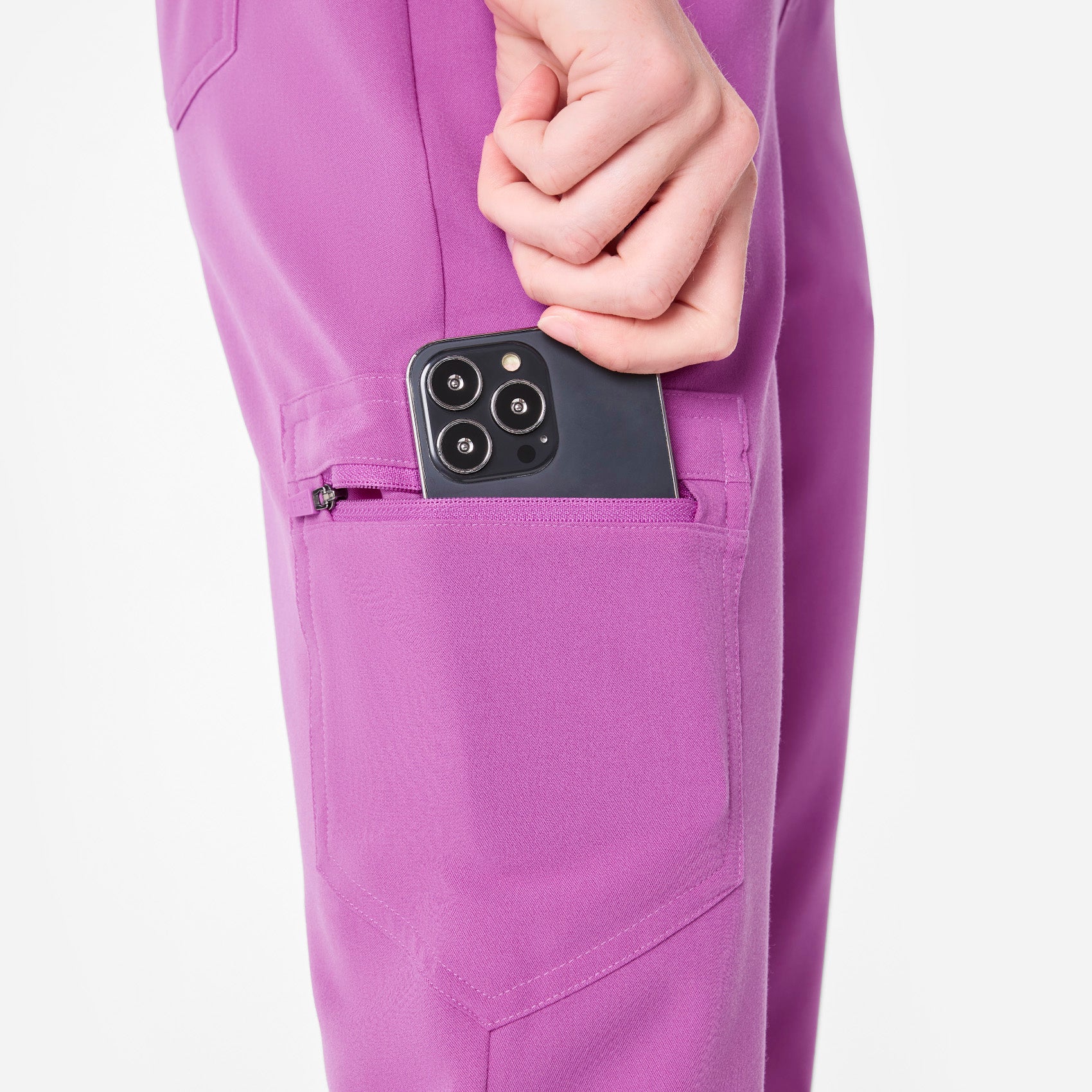 Zamora High-Rise Jogger Scrub Pant™ - Ultraberry