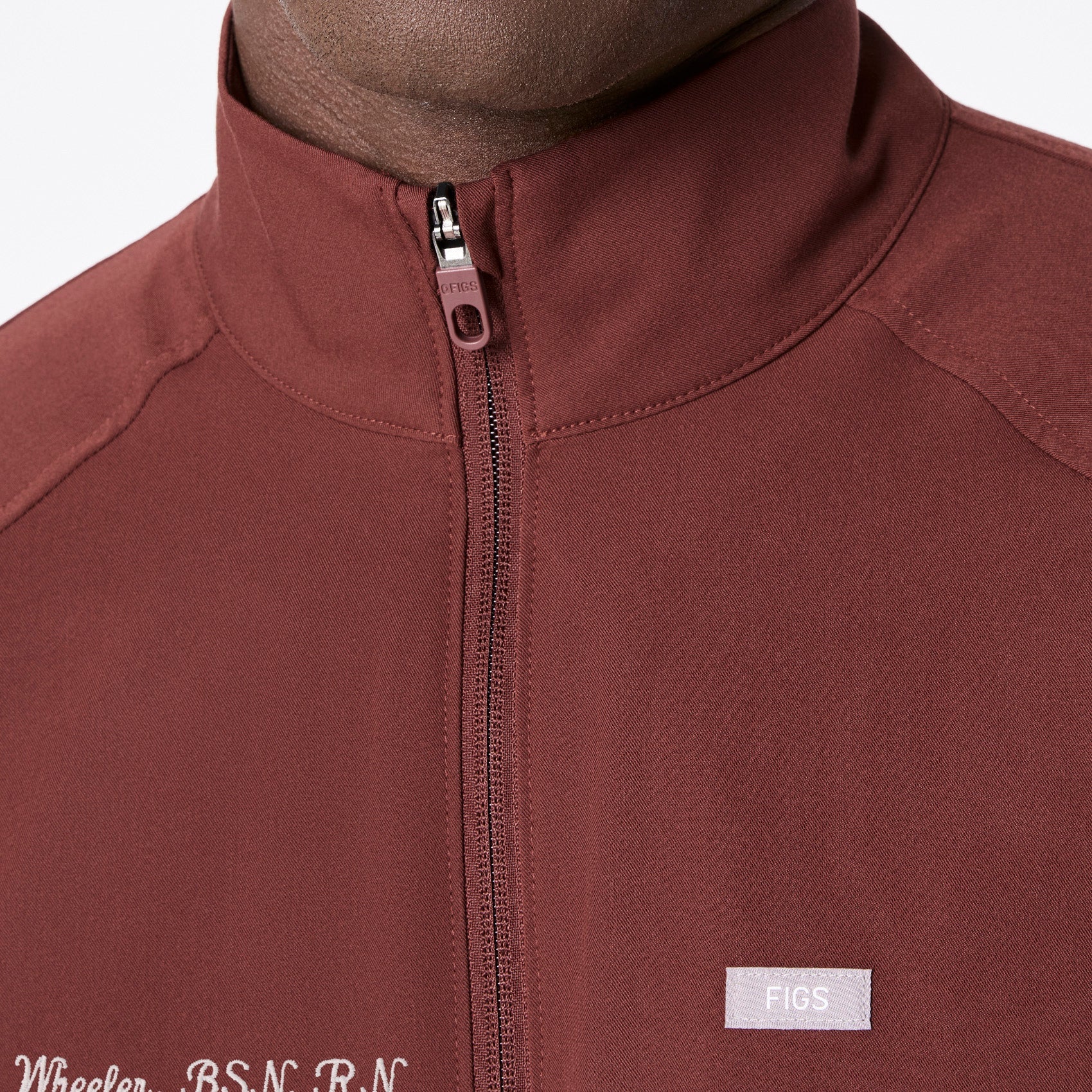 Cobaki Scrub Jacket - Walnut
