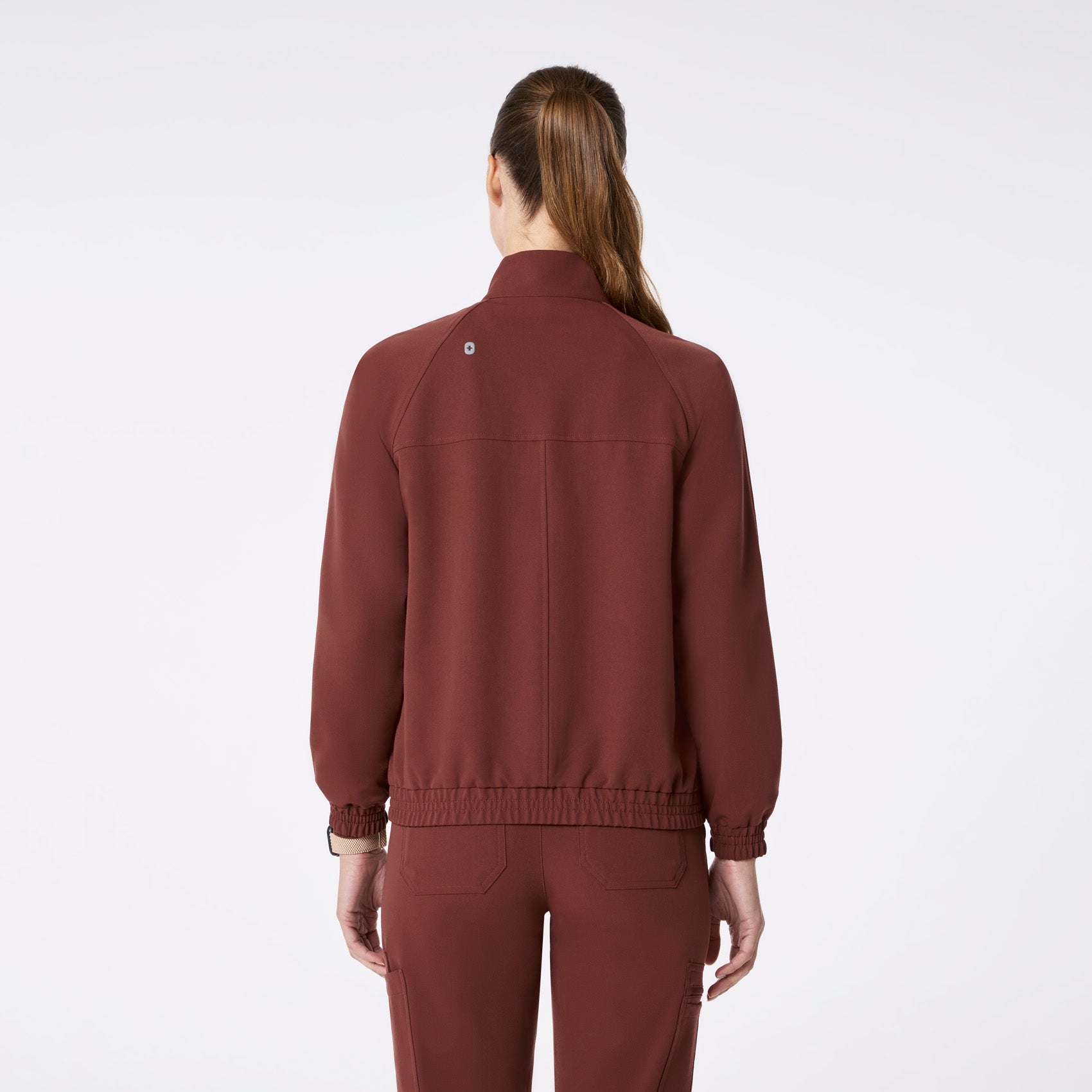Sydney Scrub Jacket - Walnut