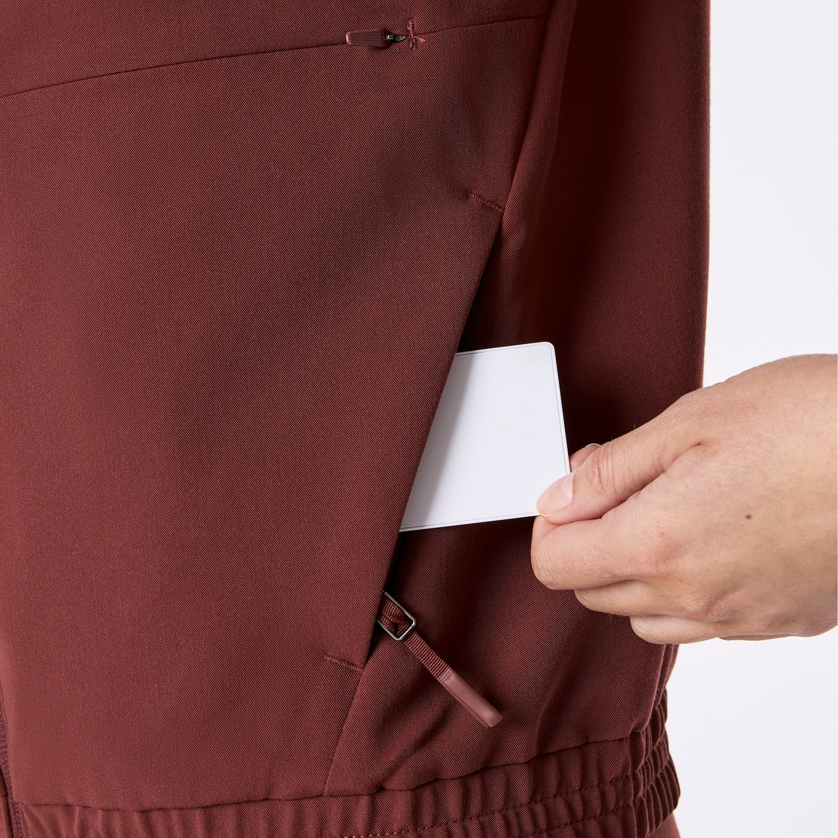 Sydney Scrub Jacket - Walnut