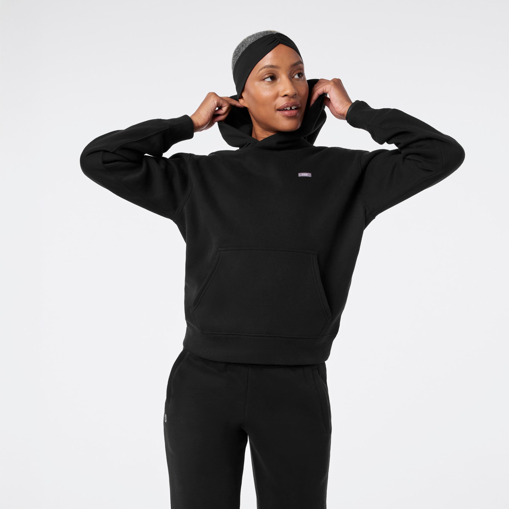 Off-Shift Hoodie Sweatshirt™ - Black