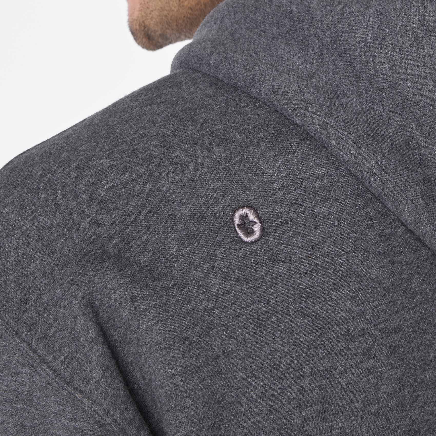 Off-Shift Hoodie Sweatshirt™ - Charcoal Heather Grey