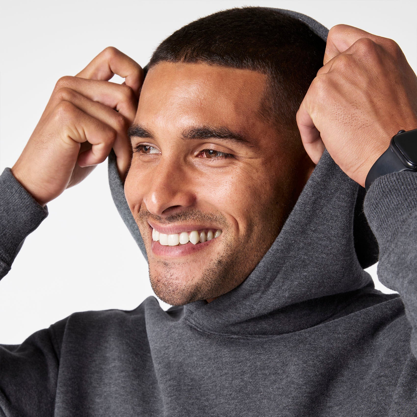 Off-Shift Hoodie Sweatshirt™ - Charcoal Heather Grey