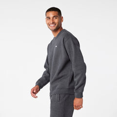Off-Shift Relaxed Crewneck Sweatshirt™ - Charcoal Heather Grey