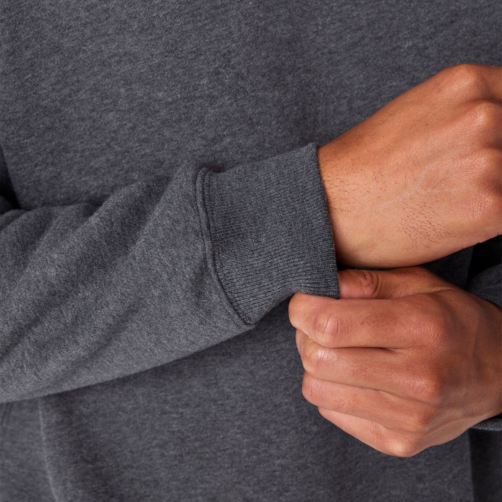 Off-Shift Relaxed Crewneck Sweatshirt™ - Charcoal Heather Grey