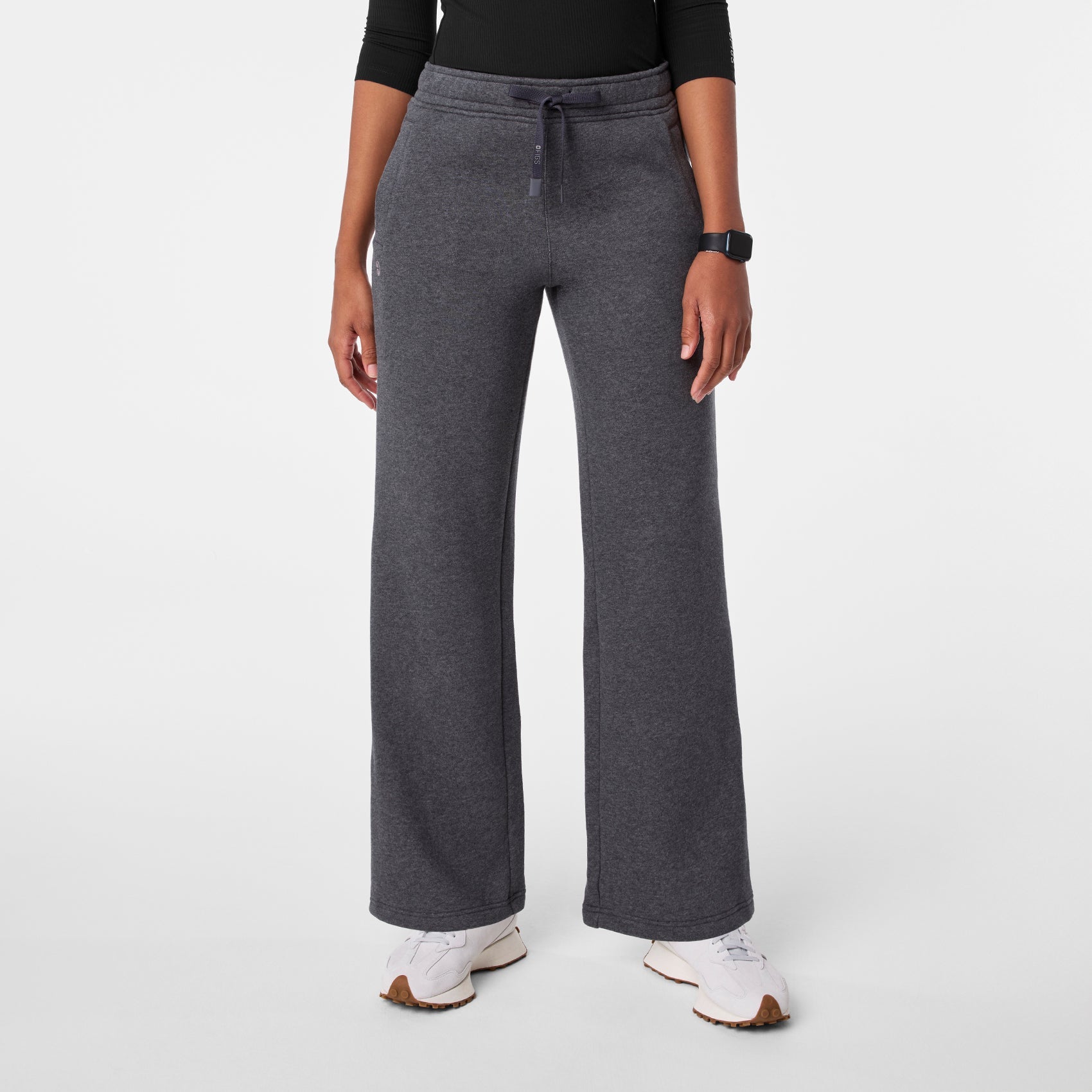  Off-Shift Wide-Leg Sweatpants™ - Charcoal Heather Grey