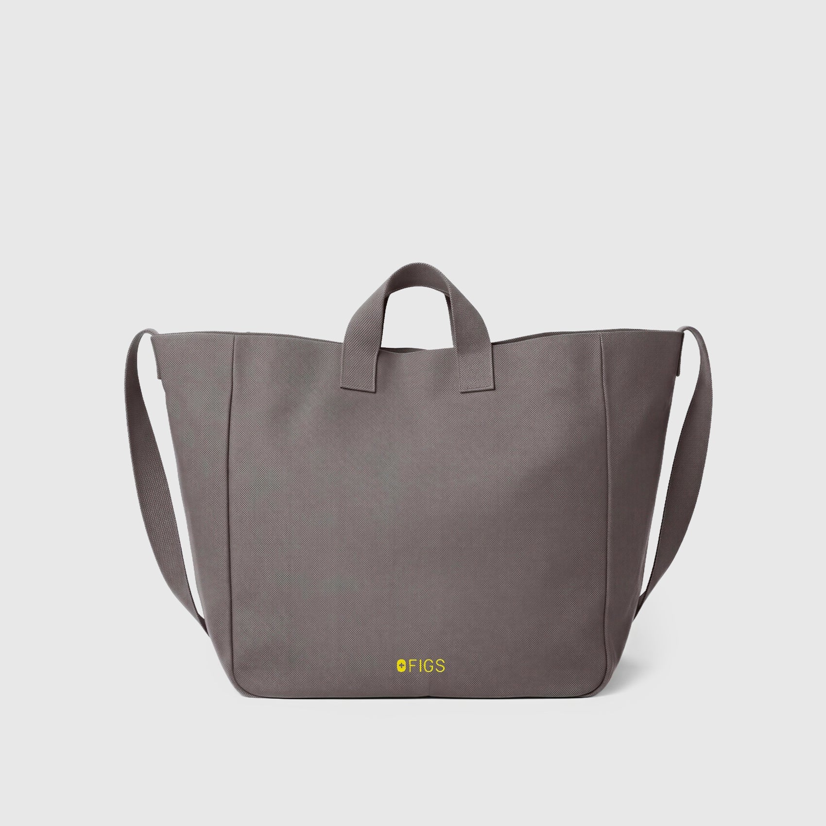A Very Large Needle Canvas Tote - Dark Grey