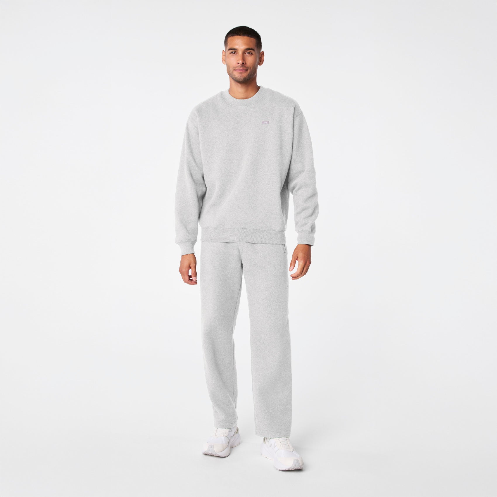 Off-Shift Relaxed Crewneck Sweatshirt™ - Heather Grey