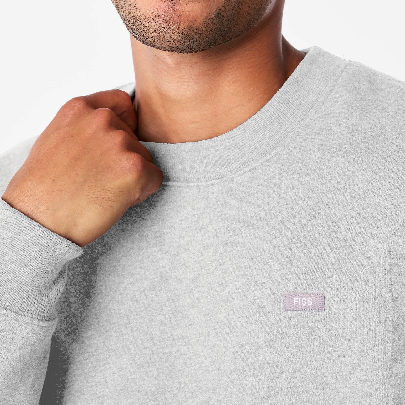 Off-Shift Relaxed Crewneck Sweatshirt™ - Heather Grey