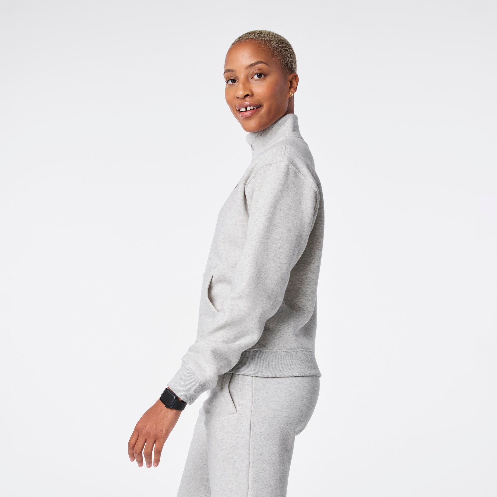 Off-Shift ¼ Zip Sweatshirt™ - Heather Grey