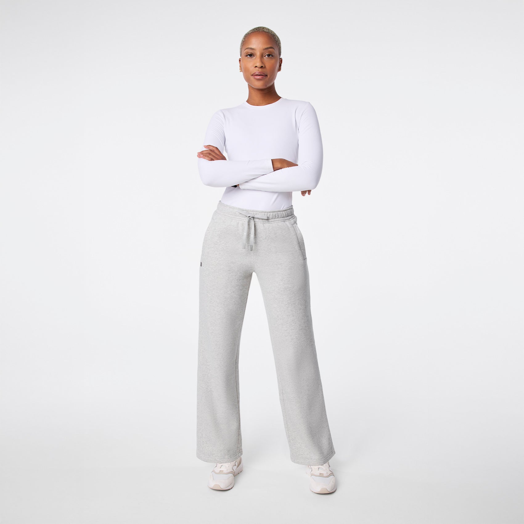  Off-Shift Wide-Leg Sweatpants™ - Heather Grey