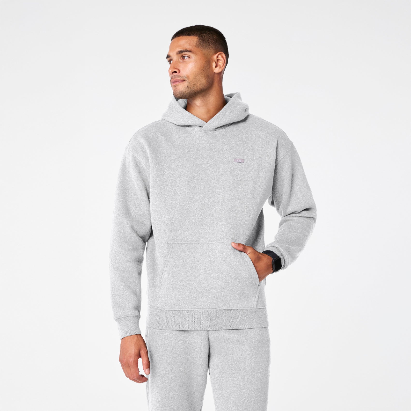 Off-Shift Hoodie Sweatshirt™ - Heather Grey