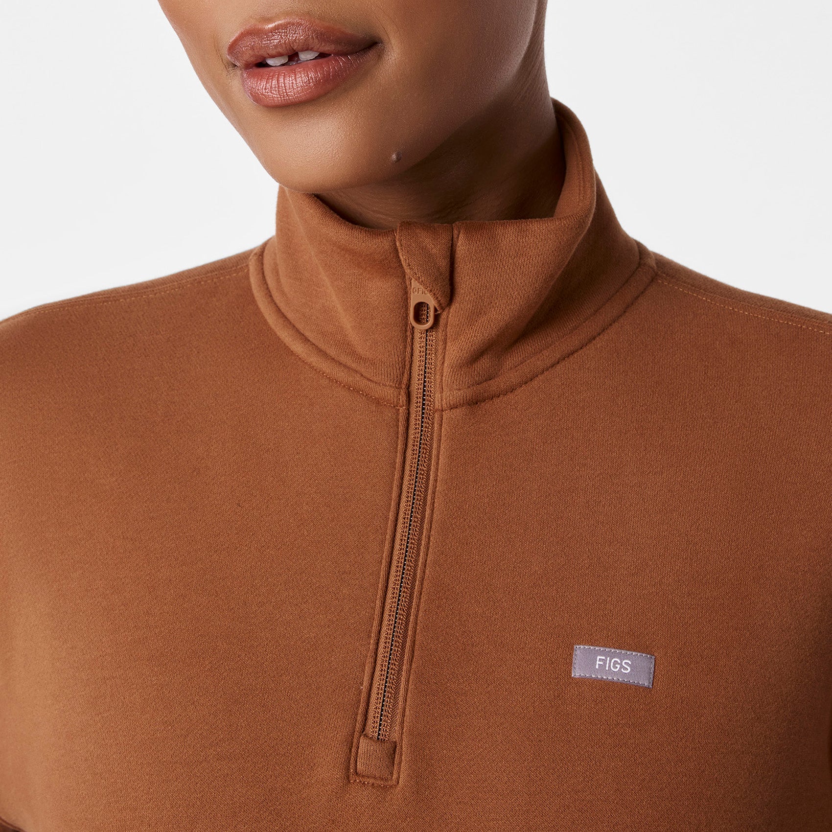Off-Shift ¼ Zip Sweatshirt™ - Mocha