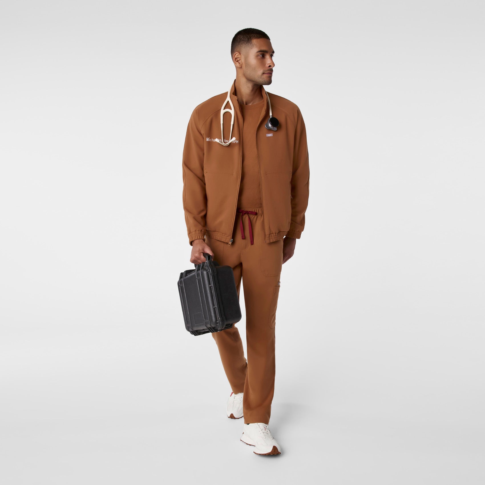 Cobaki Scrub Jacket - Mocha