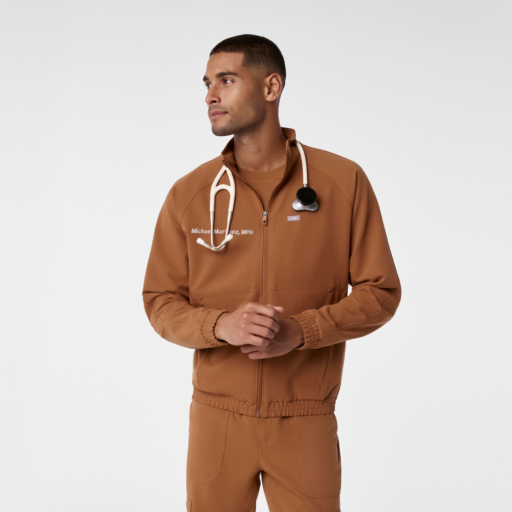 Cobaki Scrub Jacket - Mocha