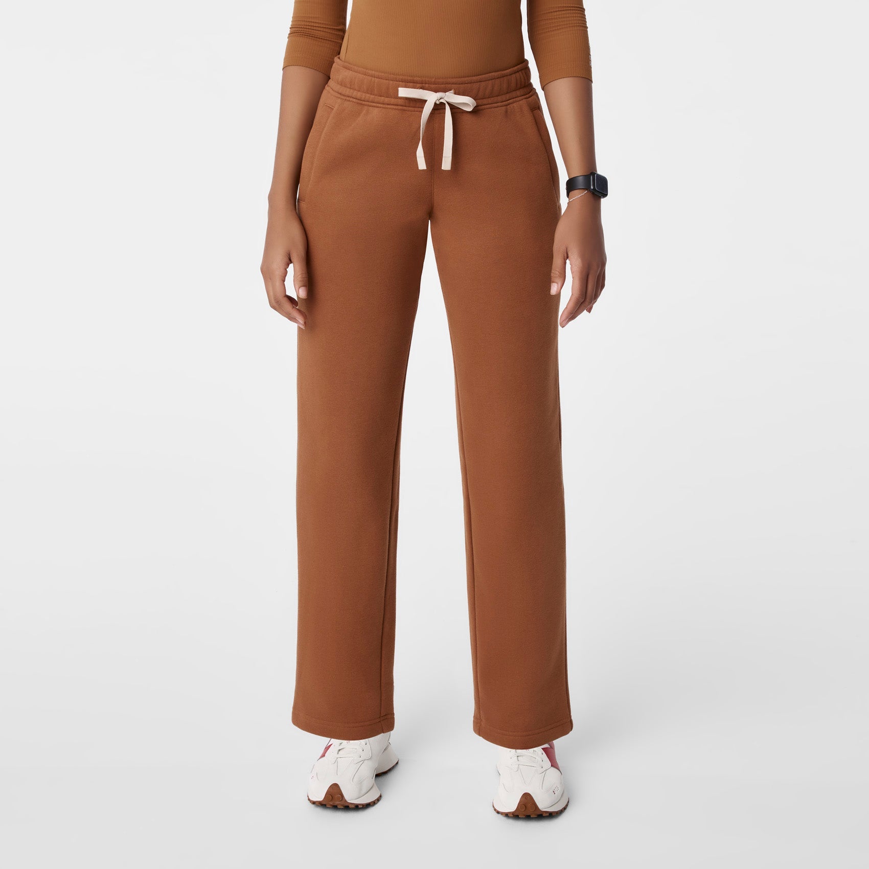 Off-Shift Straight-Leg Sweatpants™ - Mocha