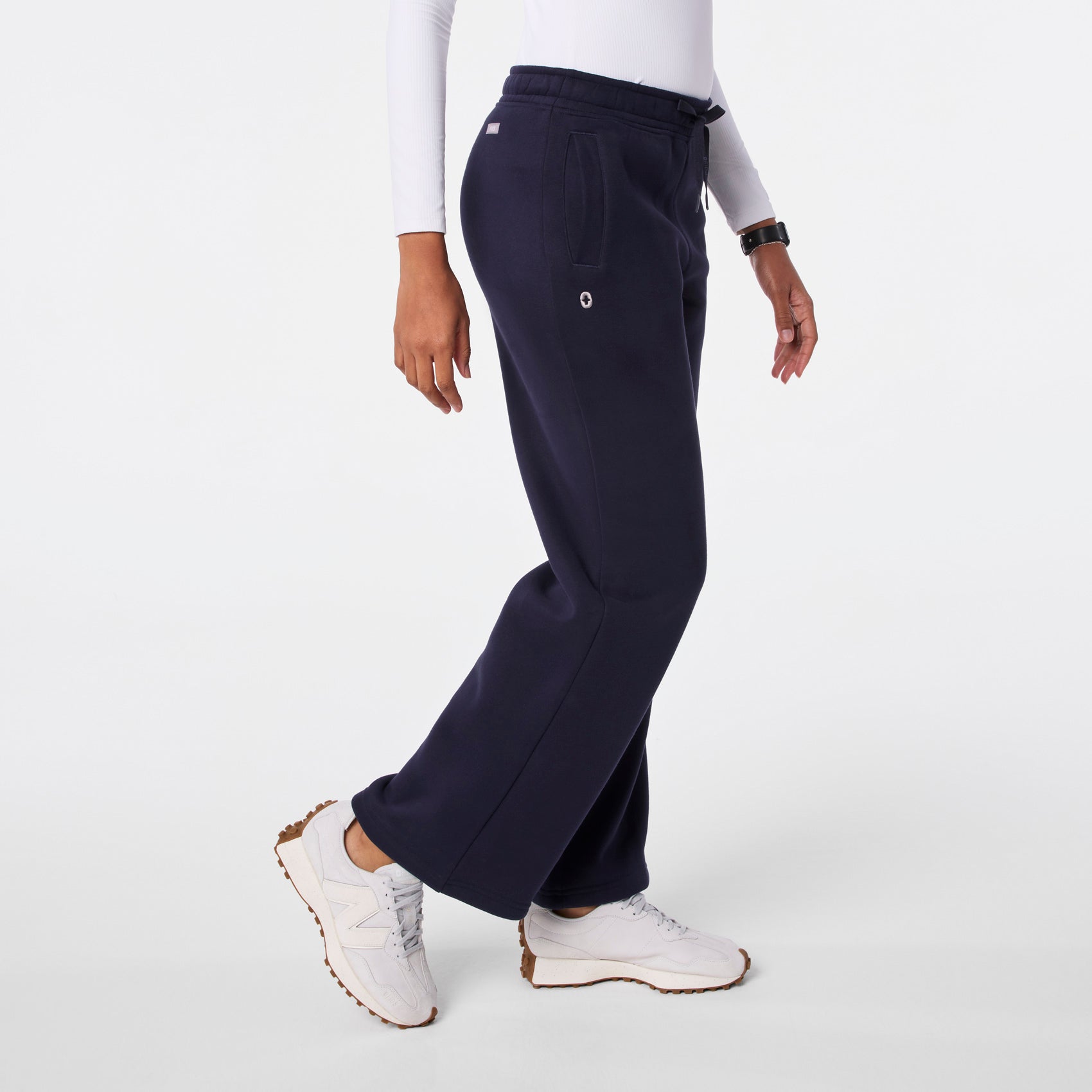  Off-Shift Wide-Leg Sweatpants™ - Navy