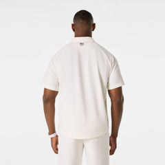 FIGS x Team USA Polo Scrub Top - Off White