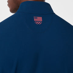 FIGS x Team USA Mock-Neck Scrubjumpsuit™ - Team USA Blue