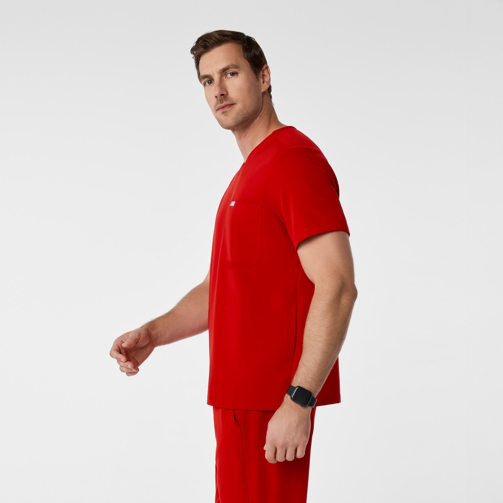 Chisec Scrub Top™ - Winning Red