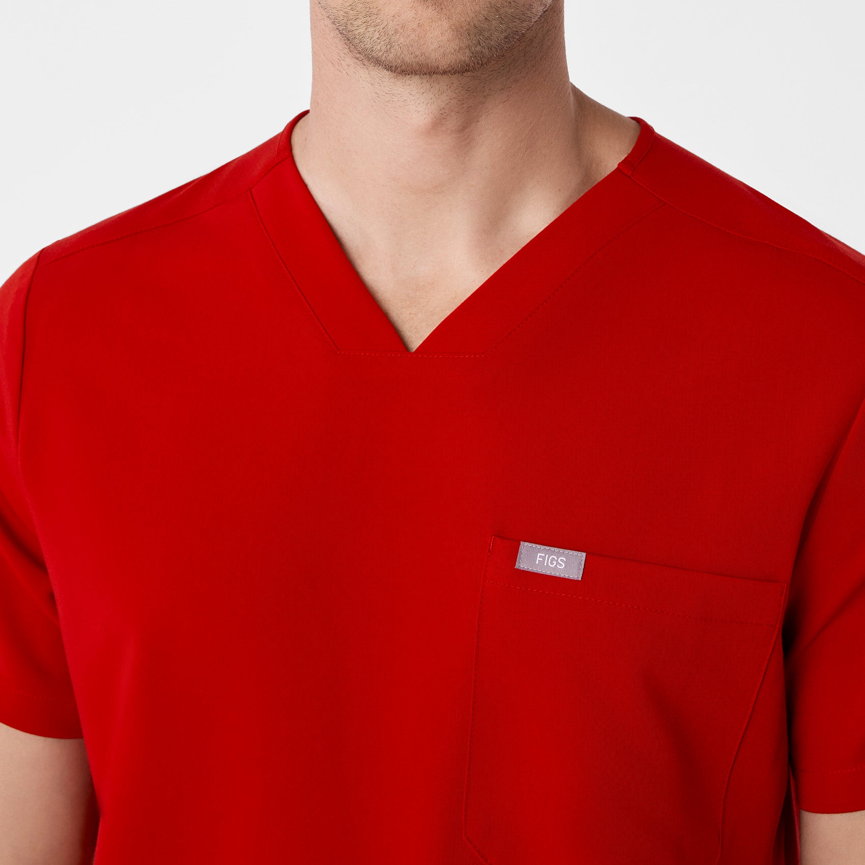 Chisec Scrub Top™ - Winning Red