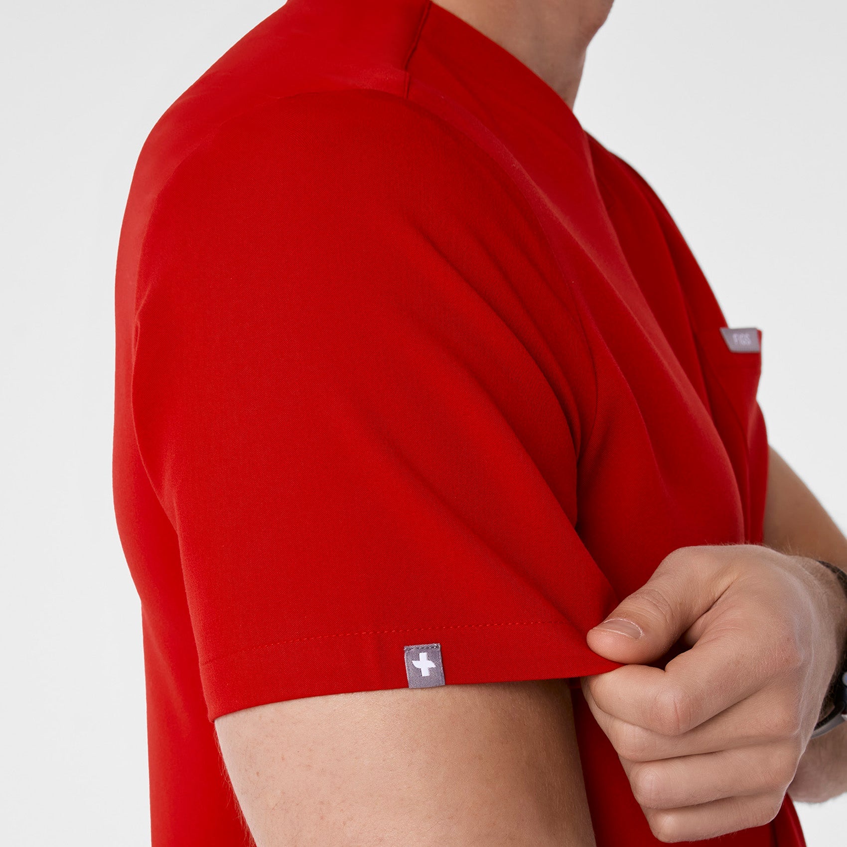 Chisec Scrub Top™ - Winning Red