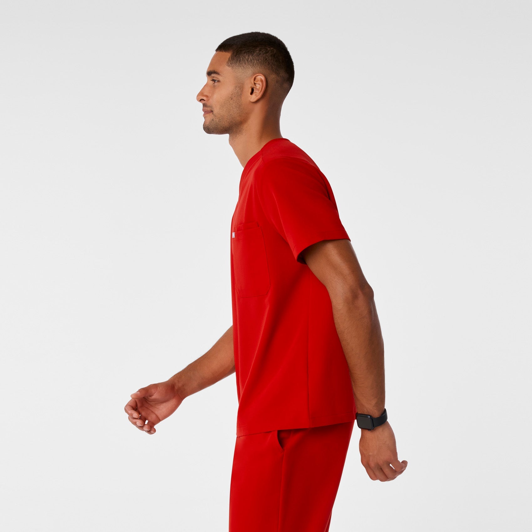 Leon Scrub Top™ - Winning Red