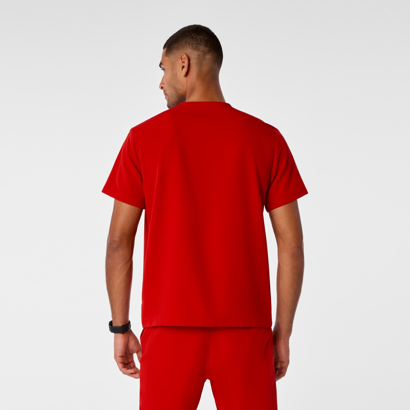 Leon Scrub Top™ - Winning Red