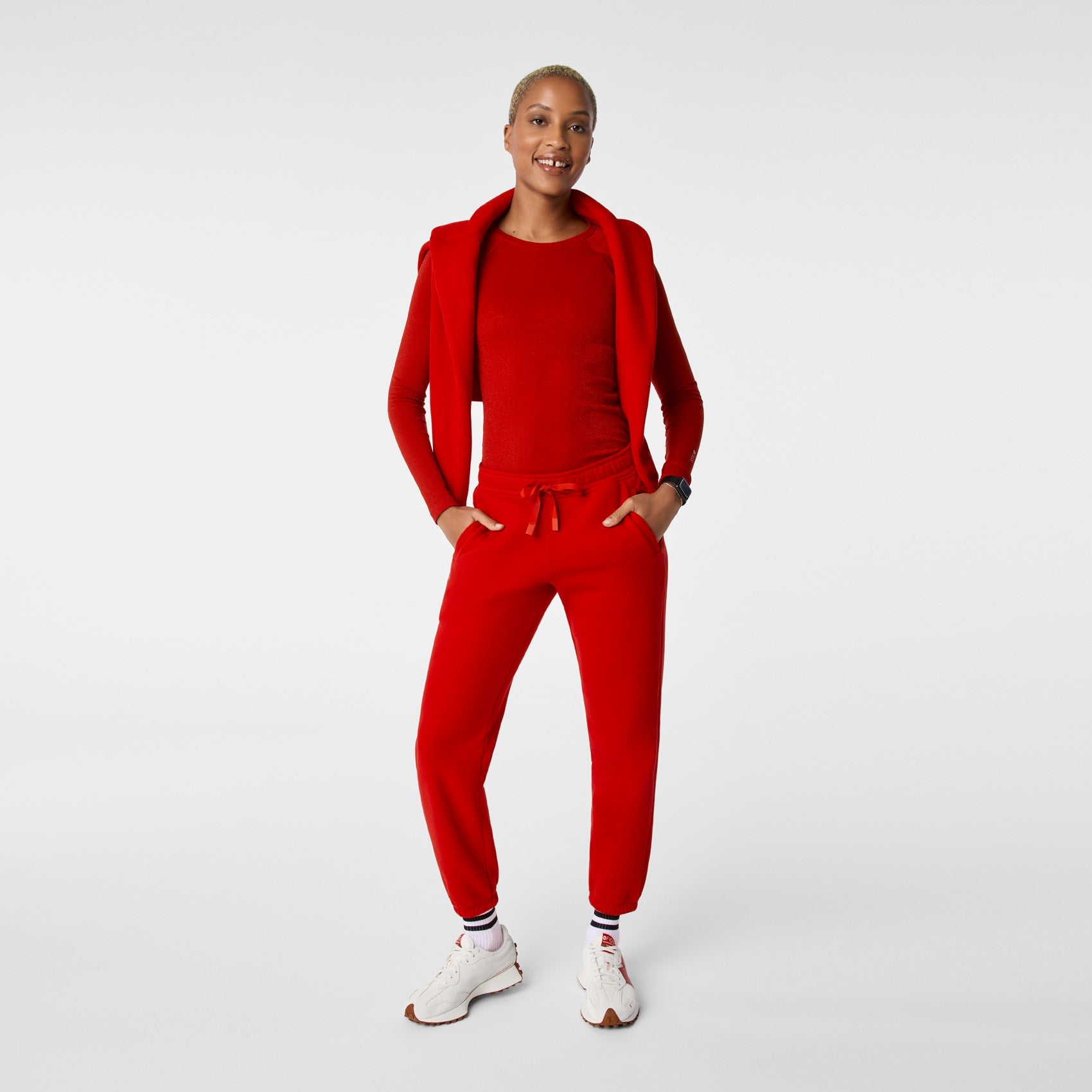 Off-Shift Relaxed Jogger Sweatpants™ - Winning Red