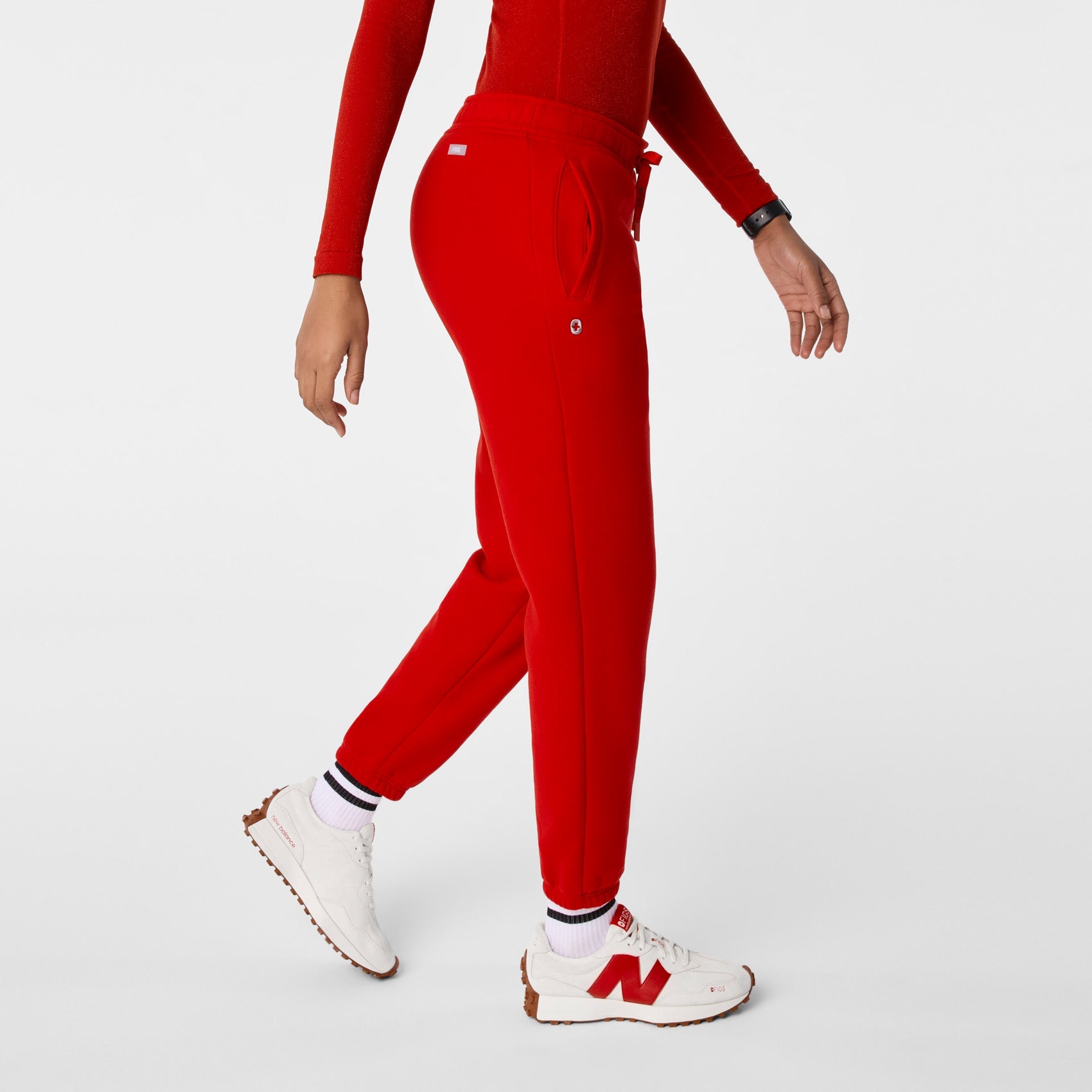 Off-Shift Relaxed Jogger Sweatpants™ - Winning Red