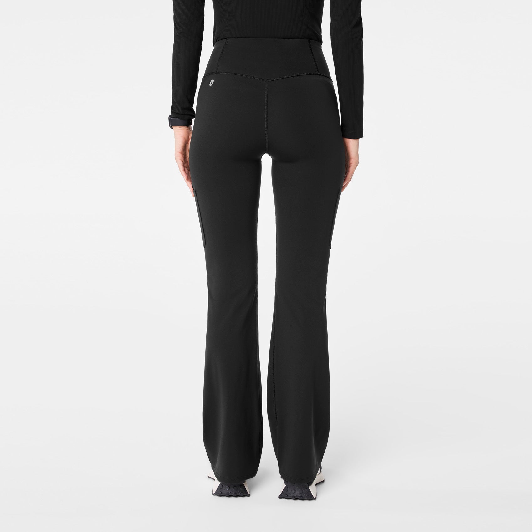 Ashland High-Rise Flare ScrubLegging™ - Black