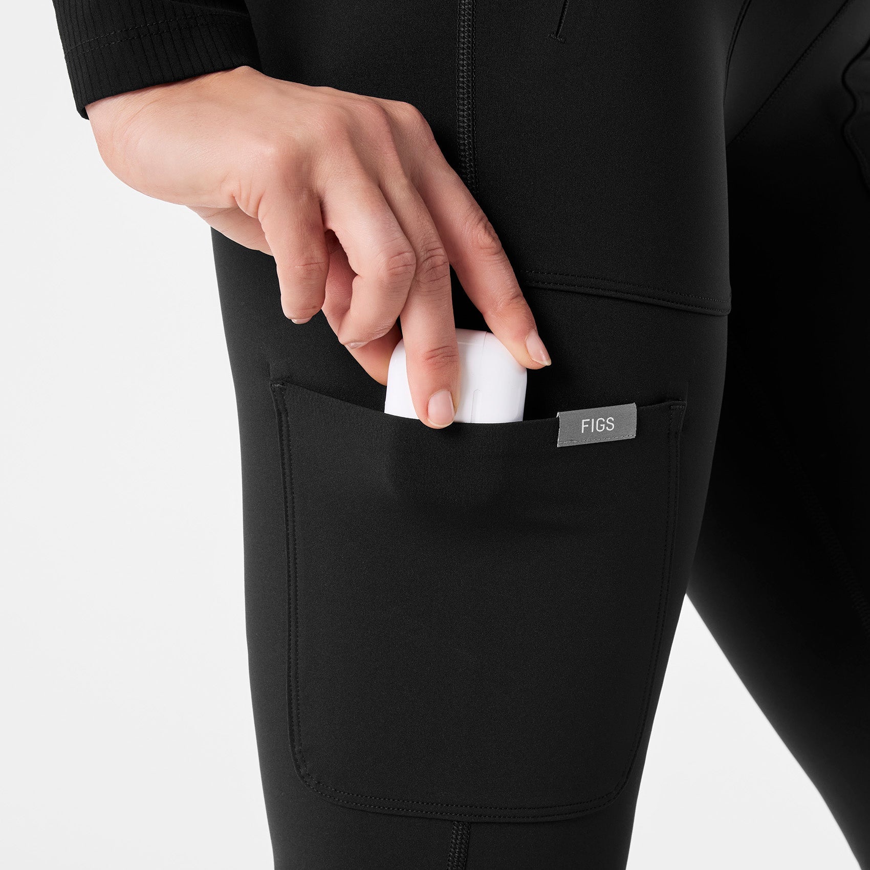 Ashland High-Rise Flare ScrubLegging™ - Black