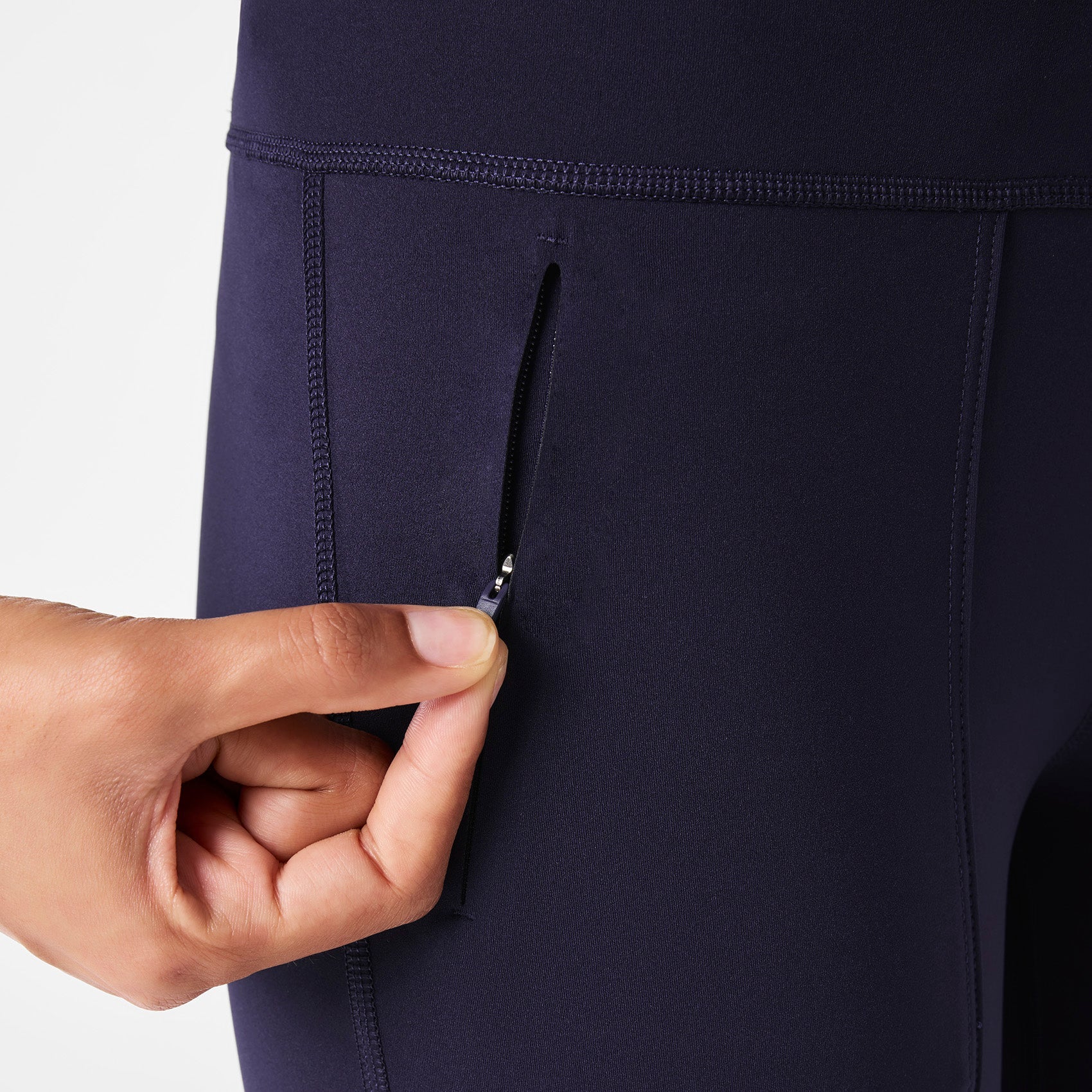 Ashland High-Rise Flare ScrubLegging™ - Navy