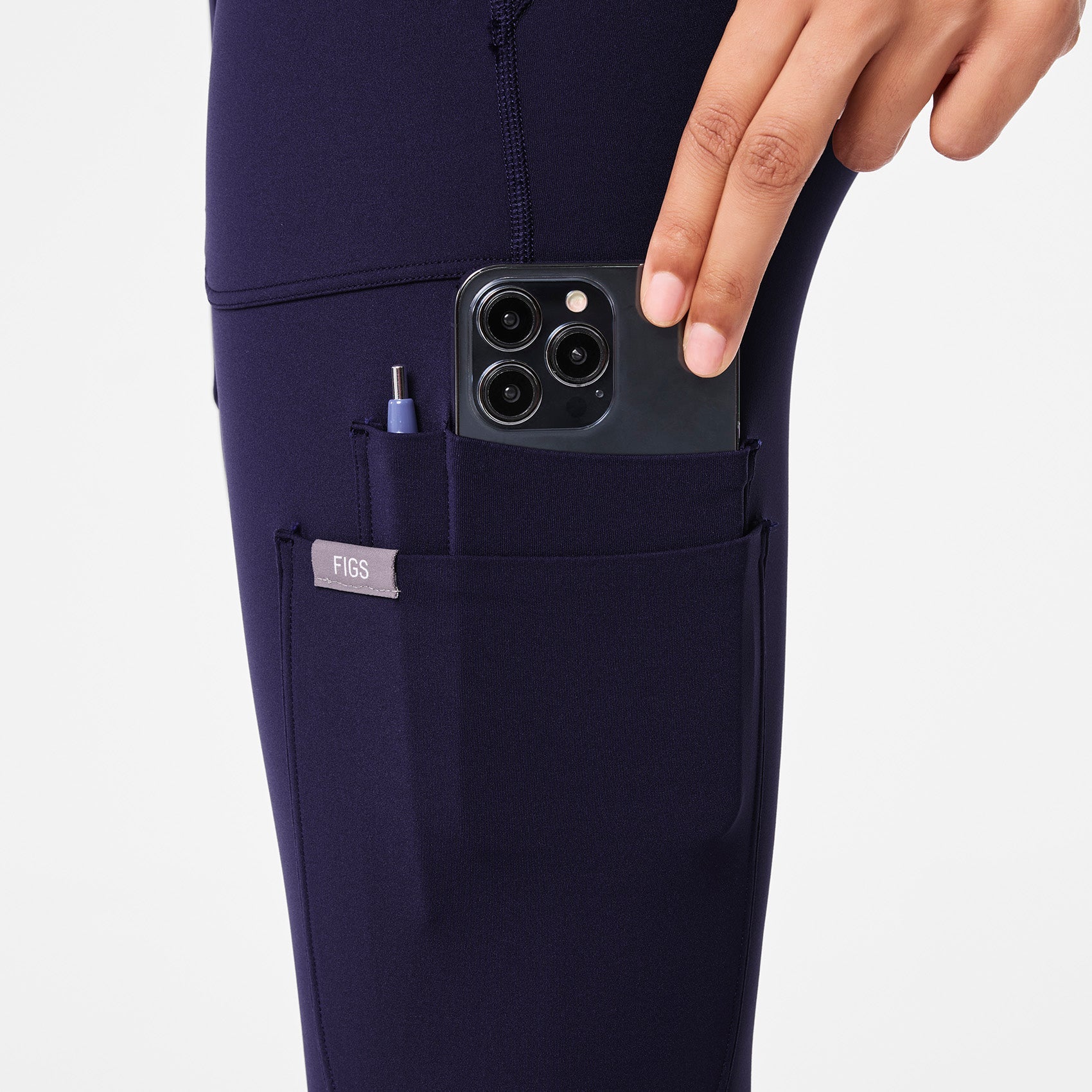 Ashland High-Rise ScrubLegging™ - Navy