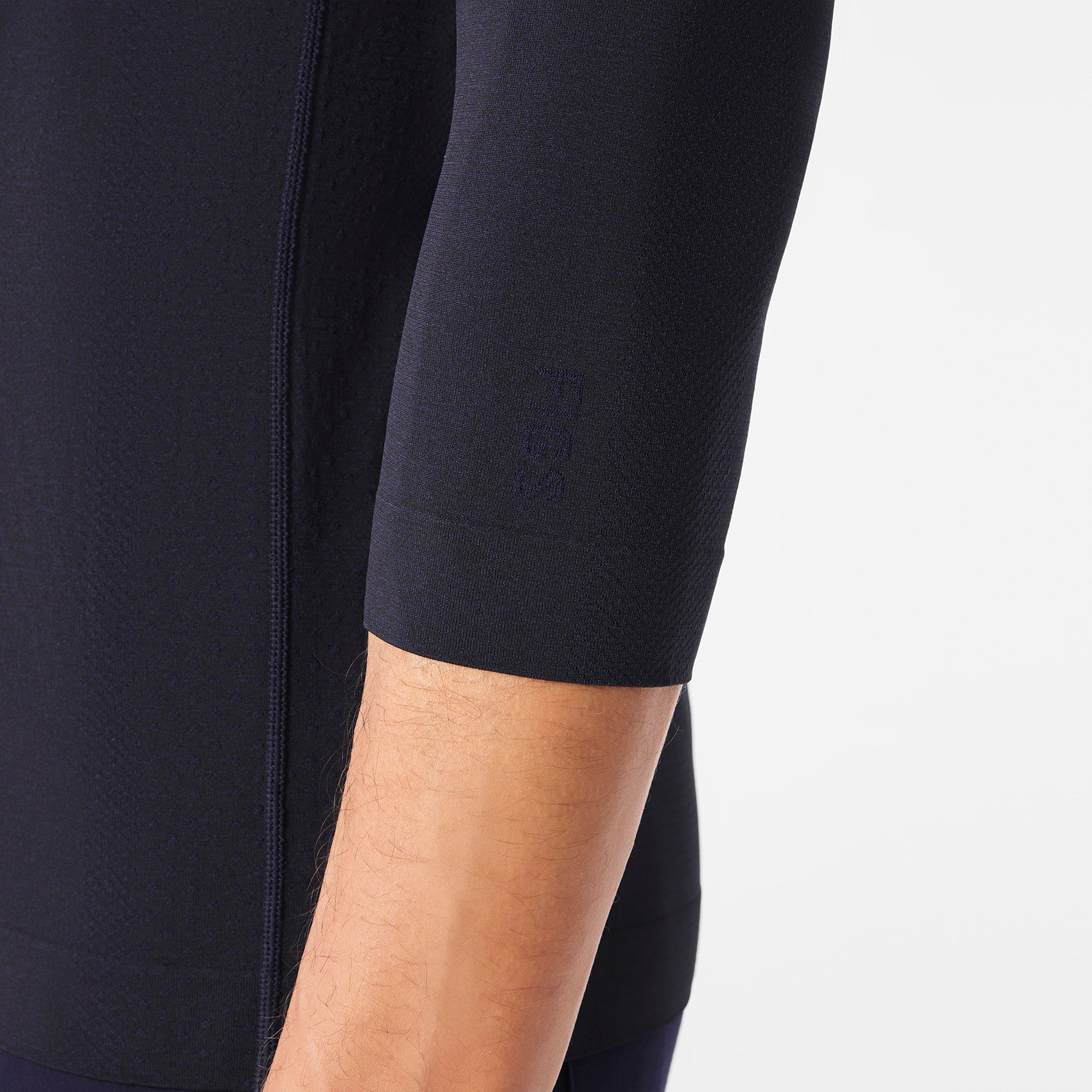 Makato Seamless ¾ Sleeve Underscrub - Navy