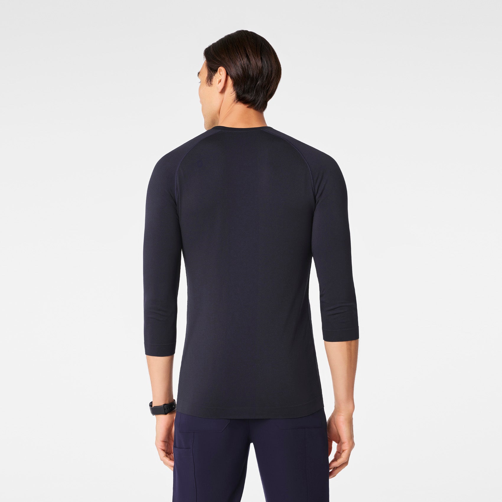 Makato Seamless ¾ Sleeve Underscrub - Navy
