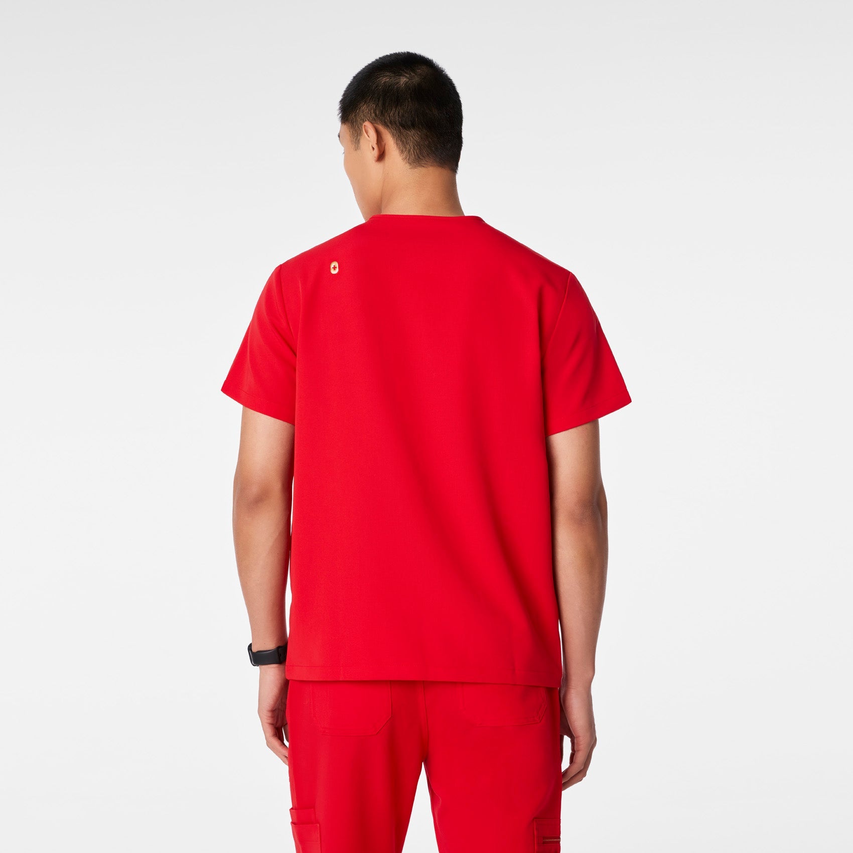 Chisec Scrub Top™ - Pop Red
