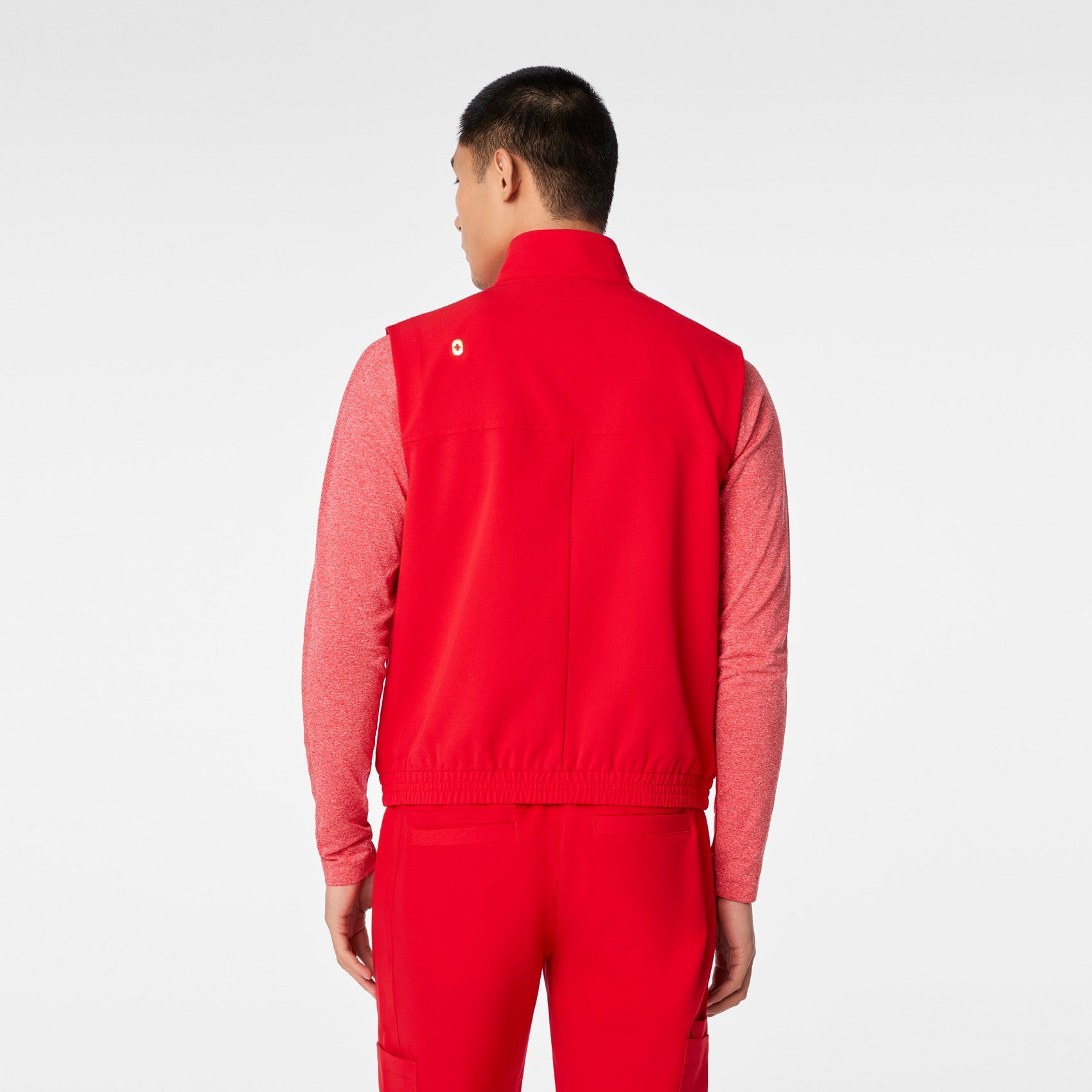 Cobaki Scrub Vest - Pop Red