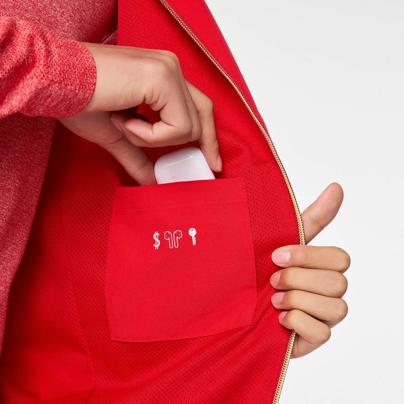 Cobaki Scrub Vest - Pop Red