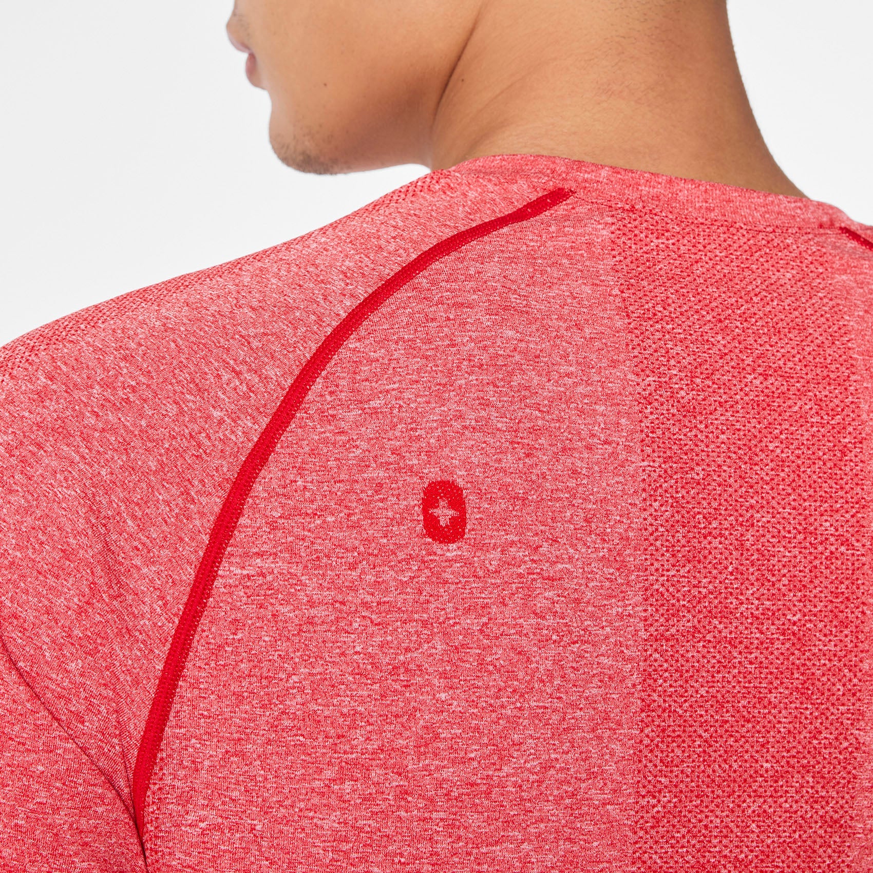 Makato Seamless Long-Sleeve Underscrub - Pop Red
