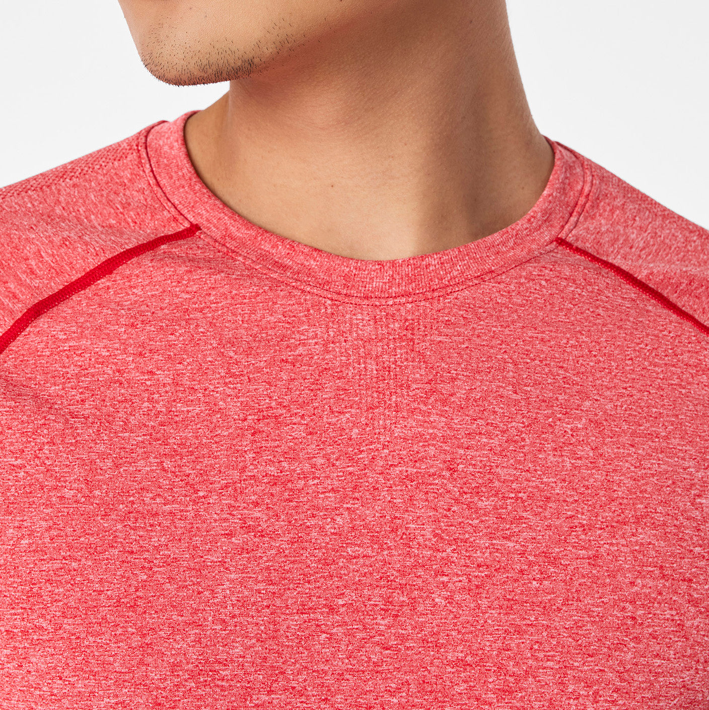Makato Seamless Long-Sleeve Underscrub - Pop Red