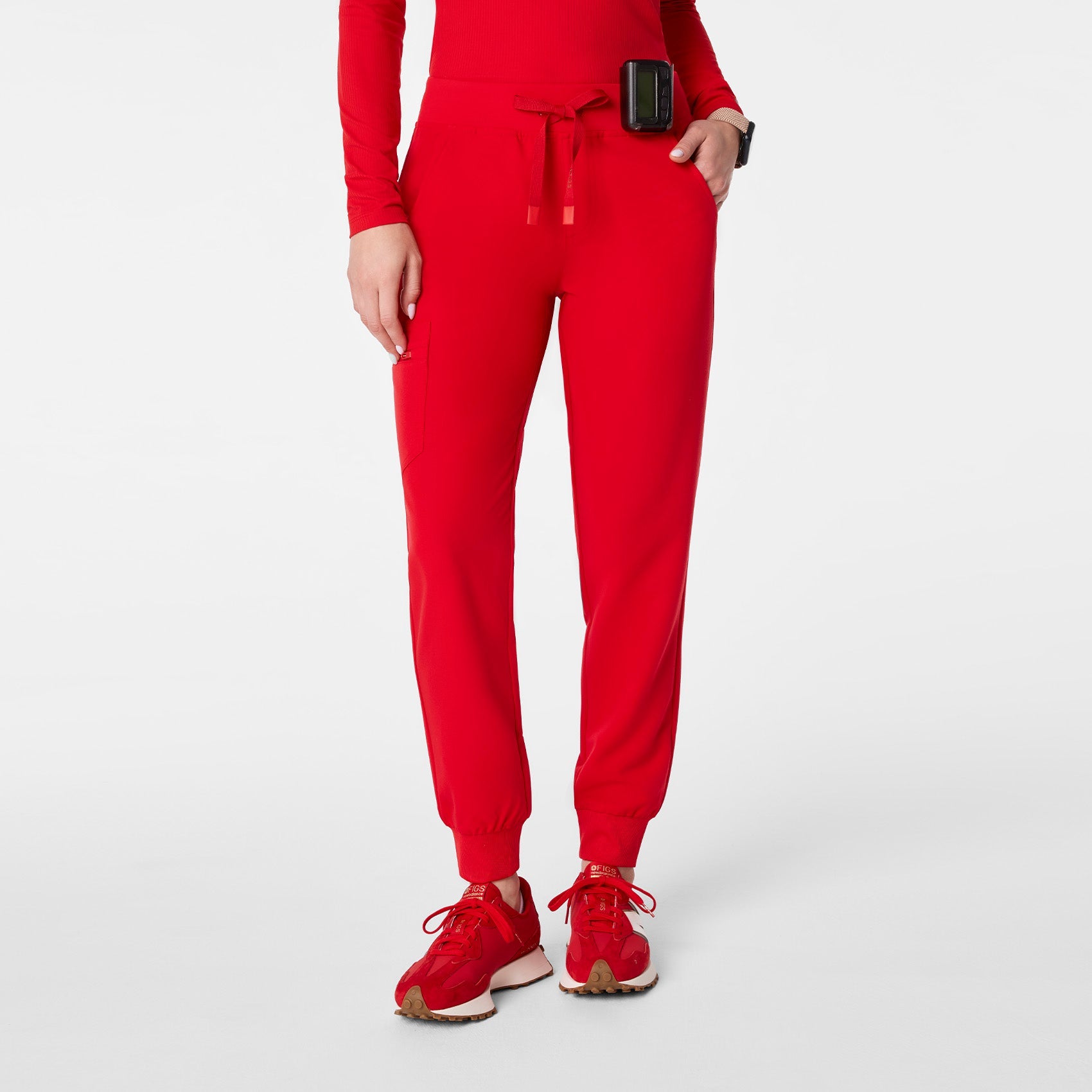 Zamora Jogger Scrub Pant™ - Pop Red