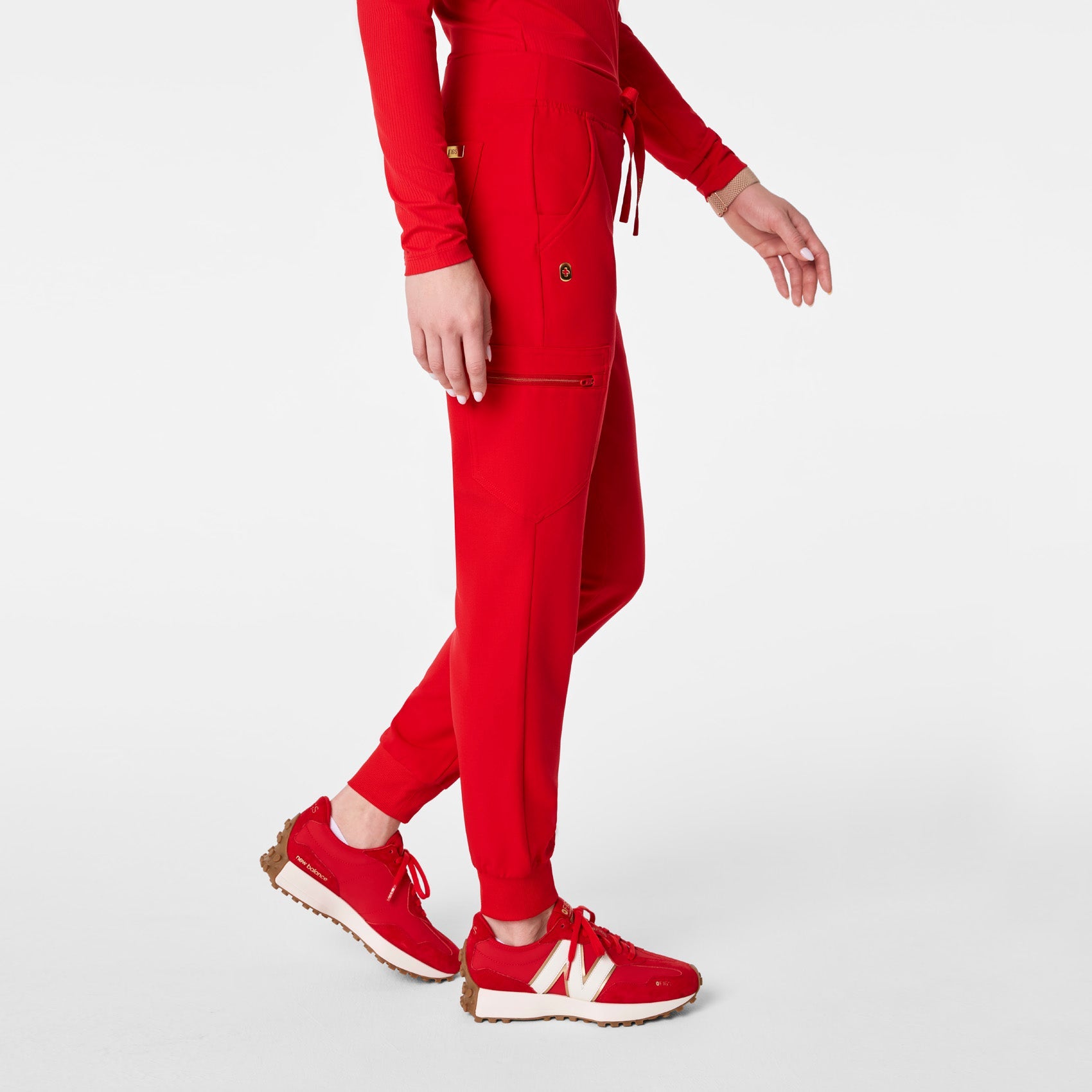 Zamora Jogger Scrub Pant™ - Pop Red